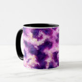 Lila Himmel Tasse (Vorderseite Links)