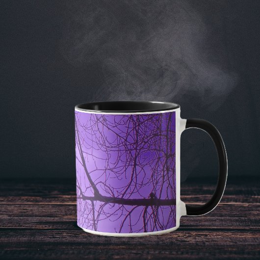 Lila Himmel Tasse