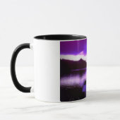 Lila Himmel-Tasse Tasse (Links)