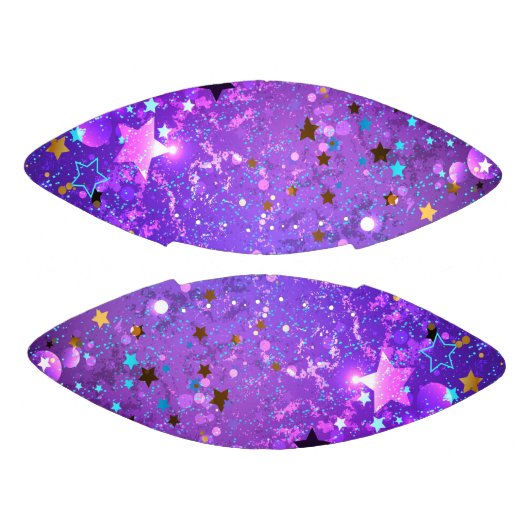 Lila Hintergrund mit Sternen Football (Paneele)