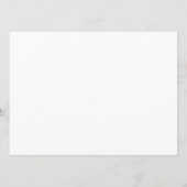 Lila Hintergrund mit Sternen Menükarte (Rückseite)