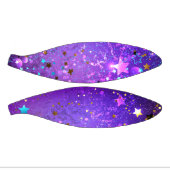 Lila Hintergrund mit Sternen Mini Basketball (Panele)