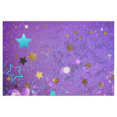 Lila Hintergrund mit Sternen Stoff (Fat Quarter (45,7 x 55,9 cm))