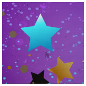 Lila Hintergrund mit Sternen Stoff (Muster)