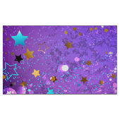 Lila Hintergrund mit Sternen Stoff (Fat Quarter (45,7 x 55,9 cm))