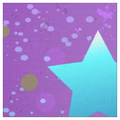 Lila Hintergrund mit Sternen Stoff (Nahaufnahme)