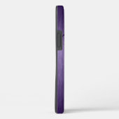 Lila Hintergrund mit tiefer Lila Blumenspitze Case-Mate iPhone Hülle (Rückseite / Rechts)