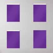 lila Hintergrund mit weißem Rand Bilderwand Sets (Vorderseite)