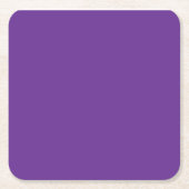 lila Hintergrund mit weißem Rand Rechteckiger Pappuntersetzer (Vorderseite)