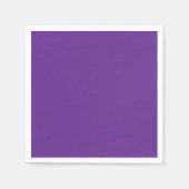 lila Hintergrund mit weißem Rand Serviette (Vorderseite)