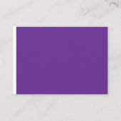 lila Hintergrund Platzkarte (Vorderseite)