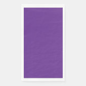 lila Hintergrund Serviette (Vorderseite)