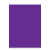 lila Hintergrund Tischnummer (Rückseite)