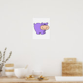 lila Hippie Poster (Küche)
