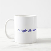 Lila Hippo-Kaffee-Tasse Kaffeetasse (Links)