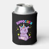 Lila HippoCorn Hippo Mais Hippopotamus Lover Dosenkühler (Kanne Vorderseite)