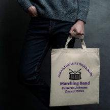 Lila Hochschule Marching Band individuell anpassba