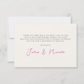 Lila Hochzeit des Wilden Trumpeten Weingarten (Rückseite)