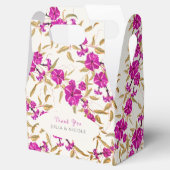 Lila Hochzeit des Wilden Trumpeten Weingarten Geschenkschachtel (Geöffnet)