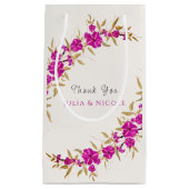 Lila Hochzeit des Wilden Trumpeten Weingarten Kleine Geschenktüte (Vorderseite)