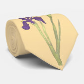 Lila Hochzeit und Goldmedaille Krawatte (Gerollt)