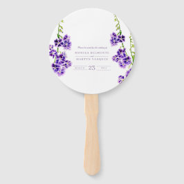 Lila Hochzeit von Skyflower Fächer