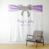 Lila Hochzeitskuppel aus dem Diamantenbügel Wandteppich (Beispiel)