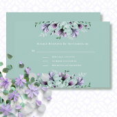 Lila Hochzeitssonne mit weißer Blütenfarbe