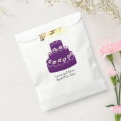 Lila Hochzeitstorte Geschenktütchen (Versiegelt)