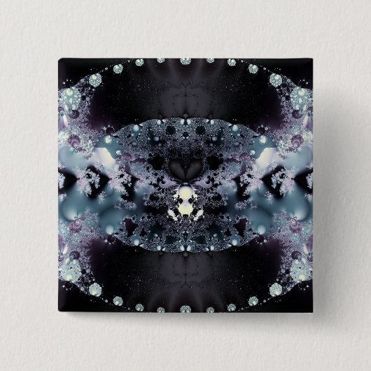 Lila Hole Button (Vorderseite)