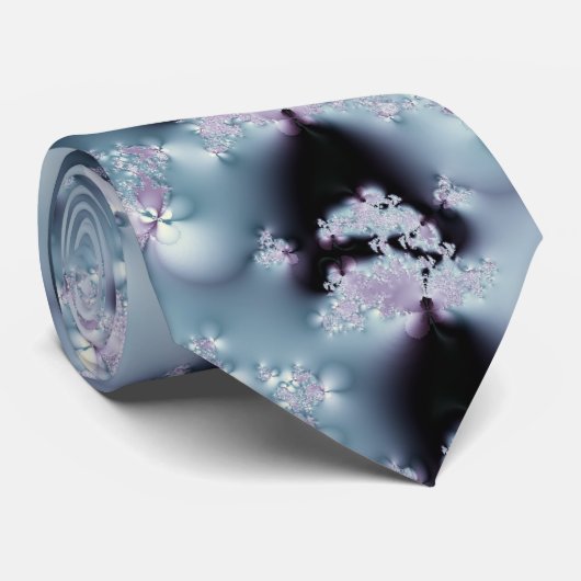 Lila Hole Krawatte (Gerollt)