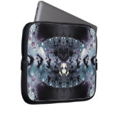 Lila Hole Laptopschutzhülle (Vorne Rechts)