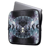 Lila Hole Laptopschutzhülle (Vorderseite Links)