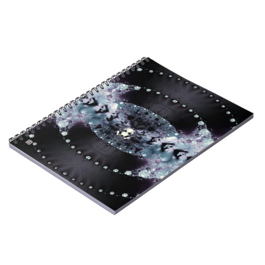 Lila Hole Notizblock (Linke Seite)