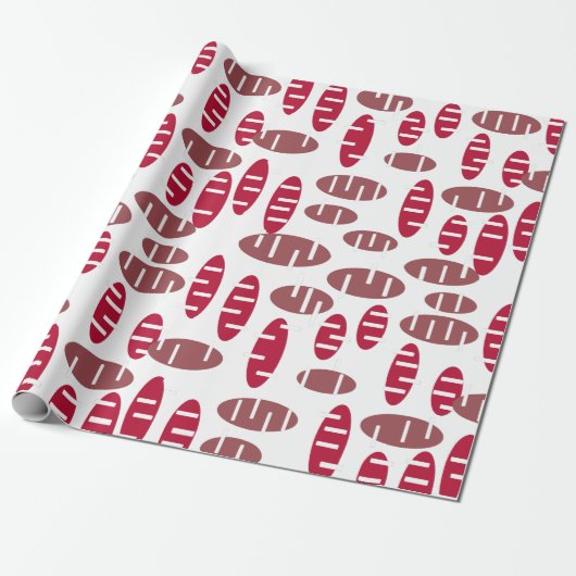Lila Holey Ovals Geschenkpapier (Ungerollt)