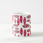Lila Holey Ovals Kaffeetasse (Mittel)