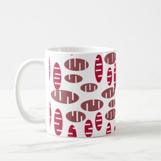 Lila Holey Ovals Kaffeetasse (Links)