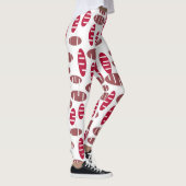 Lila Holey Ovals Leggings (Rechts)