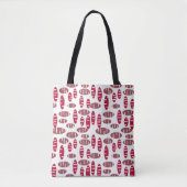 Lila Holey Ovals Tasche (Vorderseite)