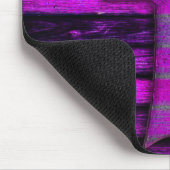 Lila hölzernes Kreuz Mousepad (Ecke)