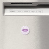 Lila Honeycomb-Individuelle Name Magnet (In Situ (Geschirrspüler))