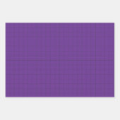 Lila Hörer, Pom Poms, Megaphone Muster Geschenkpapier Set (Vorderseite 2)