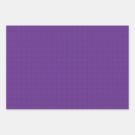 Lila Hörer, Pom Poms, Megaphone Muster Geschenkpapier Set (Vorderseite 2)