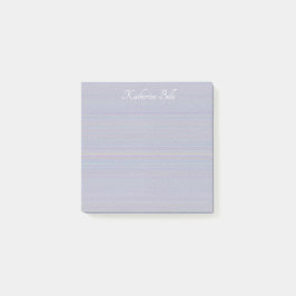 Lila horizontale Streifen mit texturiertem Look Post-it Klebezettel
