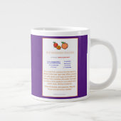 Lila Hot Branved Pfirsiche Rezept Tasse (Rechts)