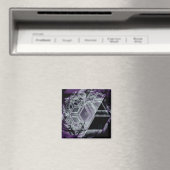 Lila Hue Magnet (In Situ (Geschirrspüler))