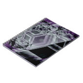 Lila-Hue-Notebook Notizblock (Linke Seite)