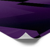 Lila Hue Print Poster (Ecke)