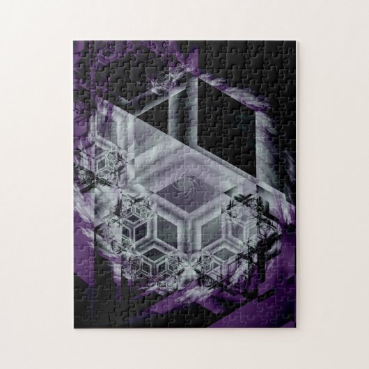 Lila Hue Puzzle (Vertikal)