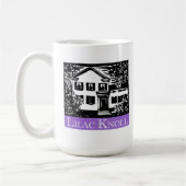 Lila Hügel-Tasse Kaffeetasse (Links)